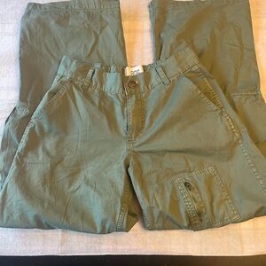 Urban Outfitters BDG Maxi Pocket Tech Pants Green Cargo Pants Size 0